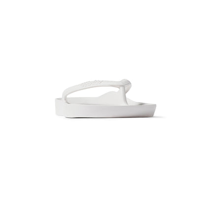 White - Arch Support Flip Flops